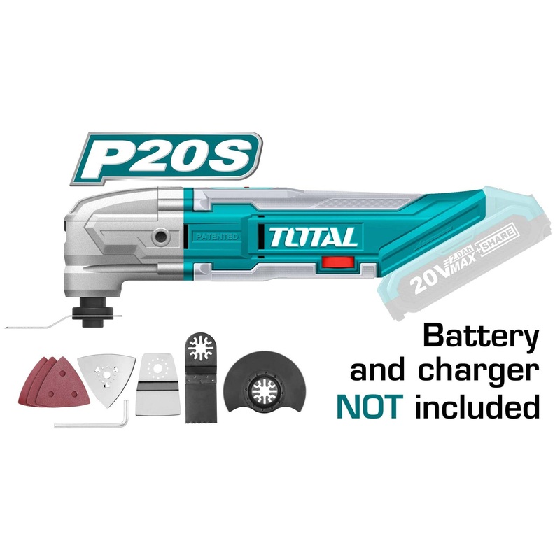 TOTAL TOOLS Lithium-Ion multi-tool 20V -TMLI2001