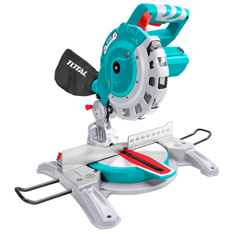 TOTAL TOOLS Mitre saw 1400W / Blade 210x25.4mm - TS42142107