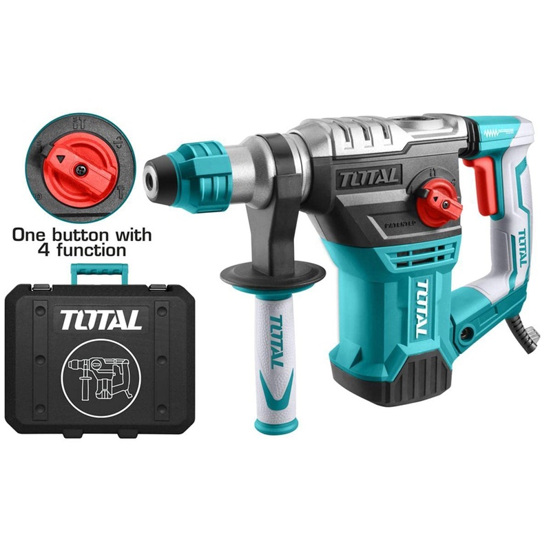 TOTAL TOOLS Rotary hammer 1500W /  Impact Energy 5.5J (SDS Plus) - TH1153236