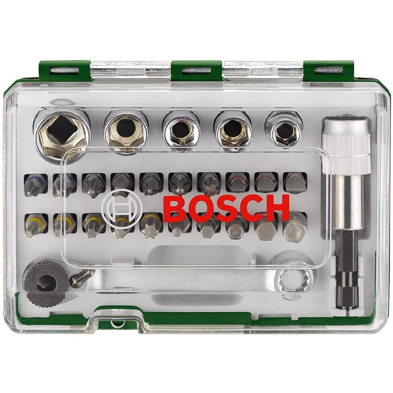 Bosch 2607017160 Screwdriver-/RATCHET Set 27 Pcs