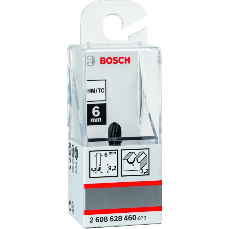 Bosch CORE BOX Router Bit 6, 6.35x40-2608628460