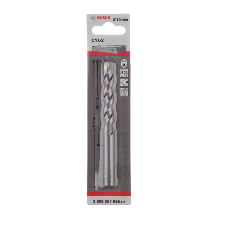 Bosch CYL-3 DRILL BIT FOR ROTARY DRILLS/DRIVERS, FOR IMPACT DRILL/DRIVERS 2608597665