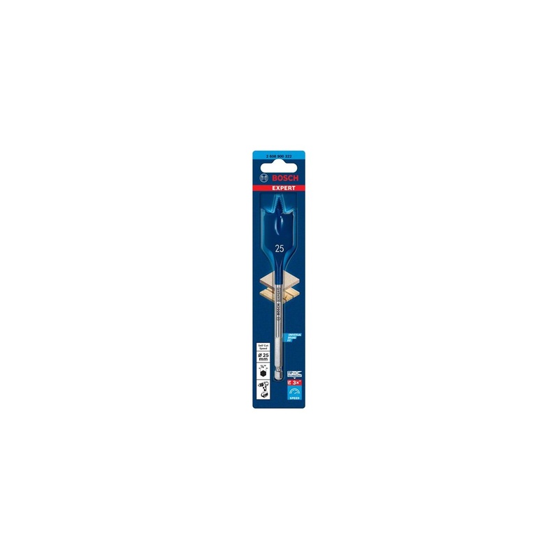 BOSCH EXPERT SELF CUT SPEED SPADE DRILL BIT 25 X 152 MM-2608900322