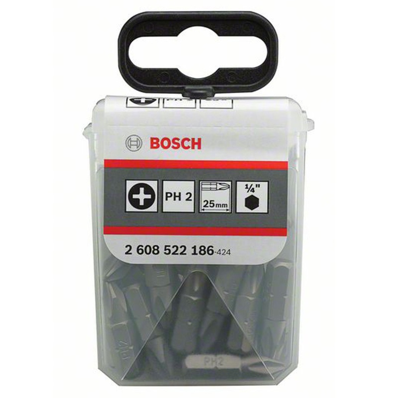 Bosch EXTRA HARD SCREWDRIVER BIT FOR ROTARY DRILLS/DRIVERS 1 PSC - 2608522186