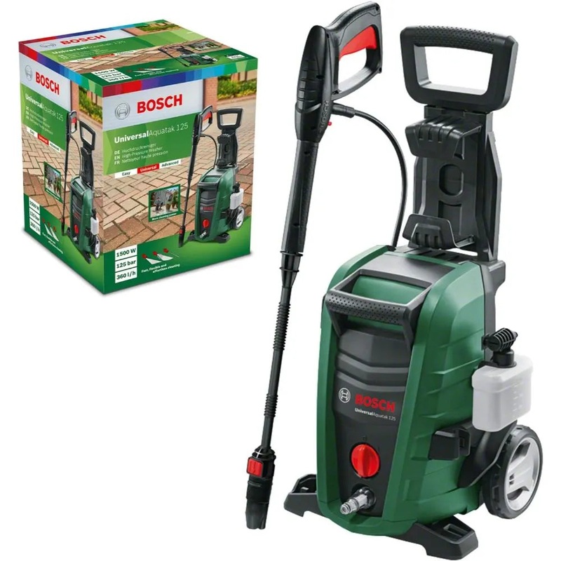 Bosch High Pressure Washer Machine Universalaquatak 125 Bar 1500 w  06008A7A00