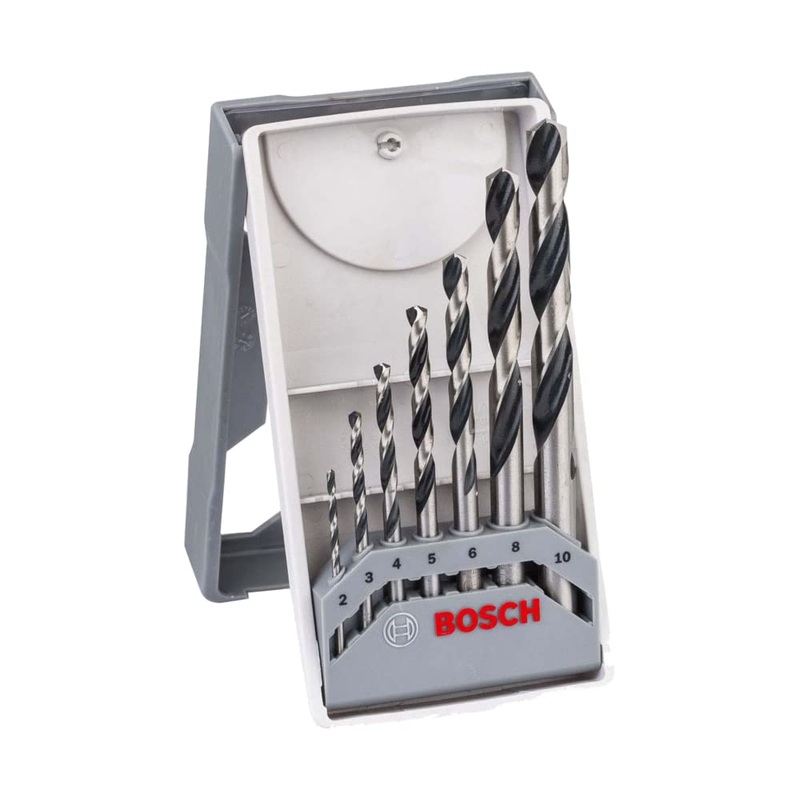 Bosch HSS TWIST DRILL BIT POINTTEQ SET, 7-PIECES  2608577347
