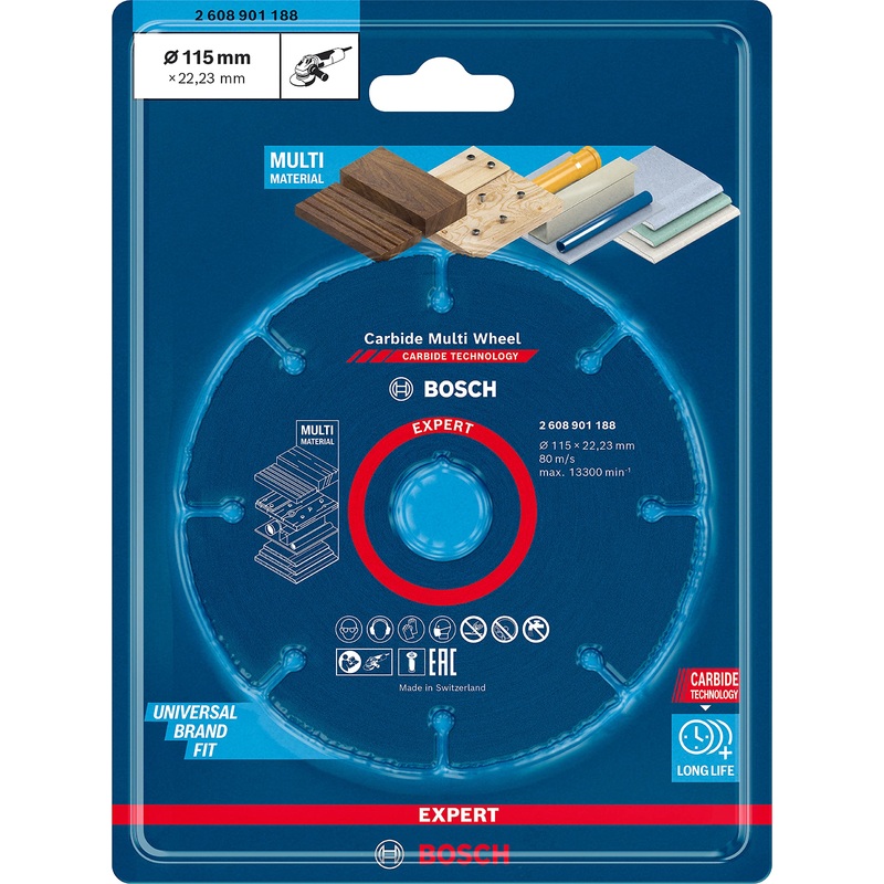 Bosch Long Life Cutting Multiple Materials 4.5 - 2608901188