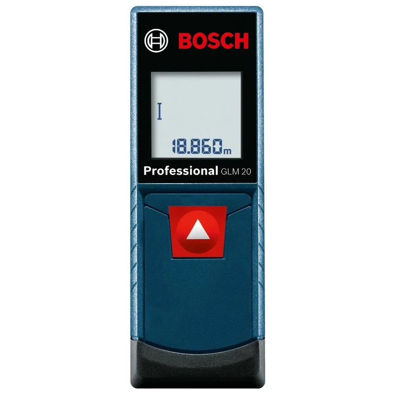 Bosch Professional Laser Measure, 20 Meter GLM20 - 0601072EG0