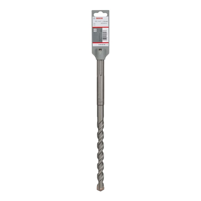 Bosch SDS MAX-4 DRILL BITFOR ROTARY HAMMER DRILLS 18 MM - 2608685862