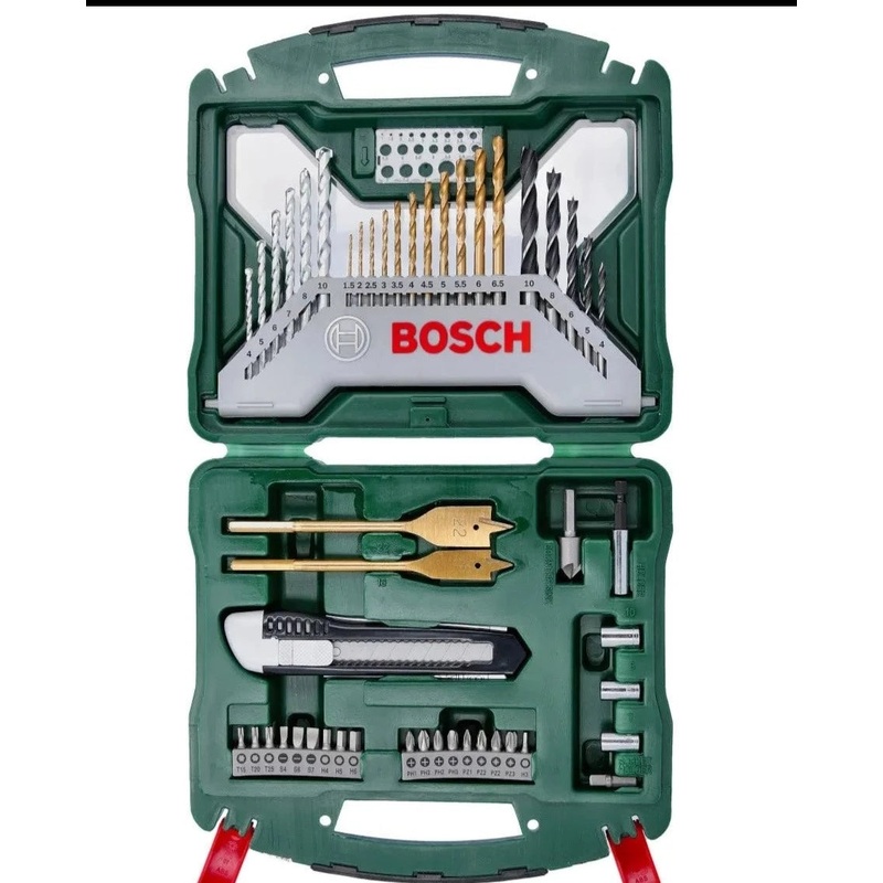 Bosch Set of Drill Bits, 50 Pieces, 2607019327