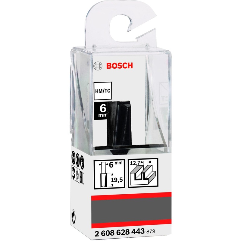 Bosch STRAIGHT Router Bit  6, 12.7x51-2608628443