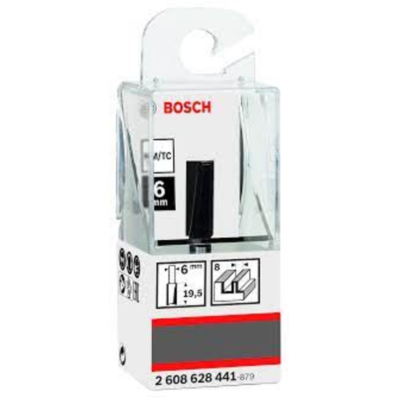 Bosch STRAIGHT Router Bit 6, 7.9x51-2608628441