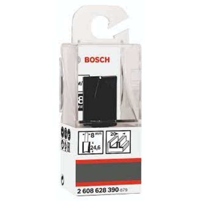 Bosch STRAIGHT Router Bit 8, 20x56-2608628390