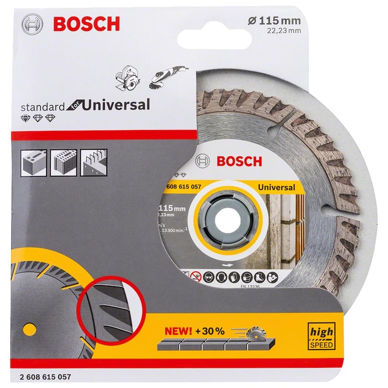 STANDARD FOR UNIVERSAL DIAMOND CUTTING DISC 4.5 inch /2608615057