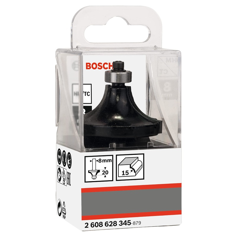 Bosch Rounding Over Router Bit 8, 42.7x66 mm -2608628345