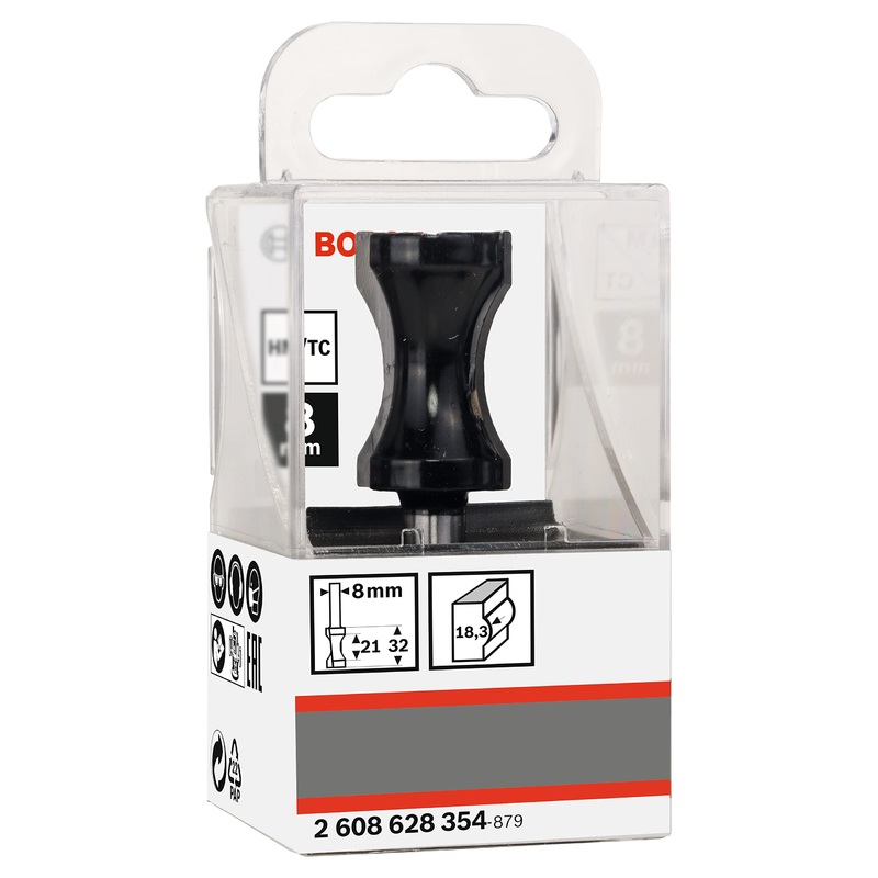 Bosch STAFF BEAD  Router Bit 8x20,6x63,5-2608628354