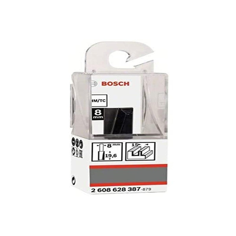 Bosch STRAIGHT Router Bit 8, 15x51-2608628387