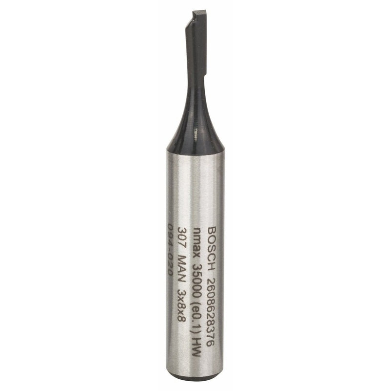 Bosch STRAIGHT Router Bit 8, 3x51-2608628376