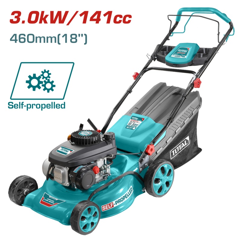 Total tools Gasoline lawn mower 18"  -4HP - TGT141182