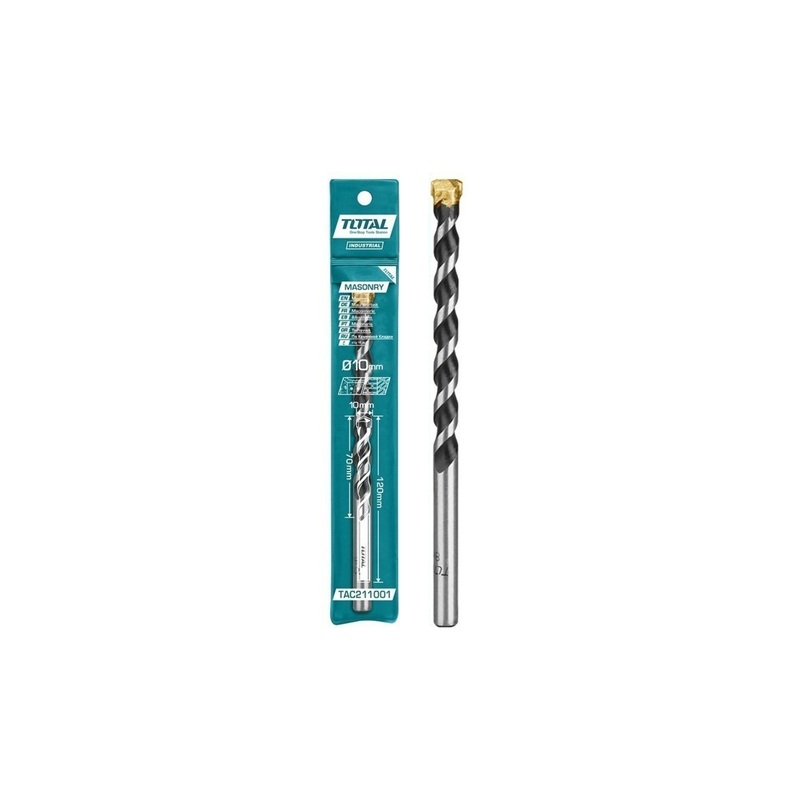Total tools Masonry drill bit 10 x 120 mm - TAC211001