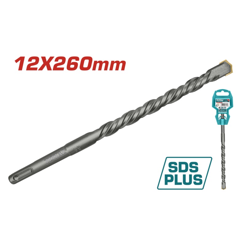 Total total SDS plus hammer drill bit 12*260 mm  - TAC311203