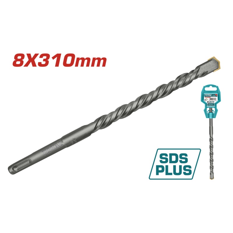 Total total SDS plus hammer drill bit 8*310 mm  - TAC310805