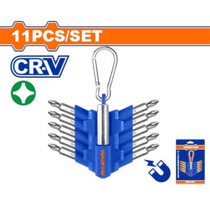 WADFOW 11 Pcs screwdriver bits set - WBS1602
