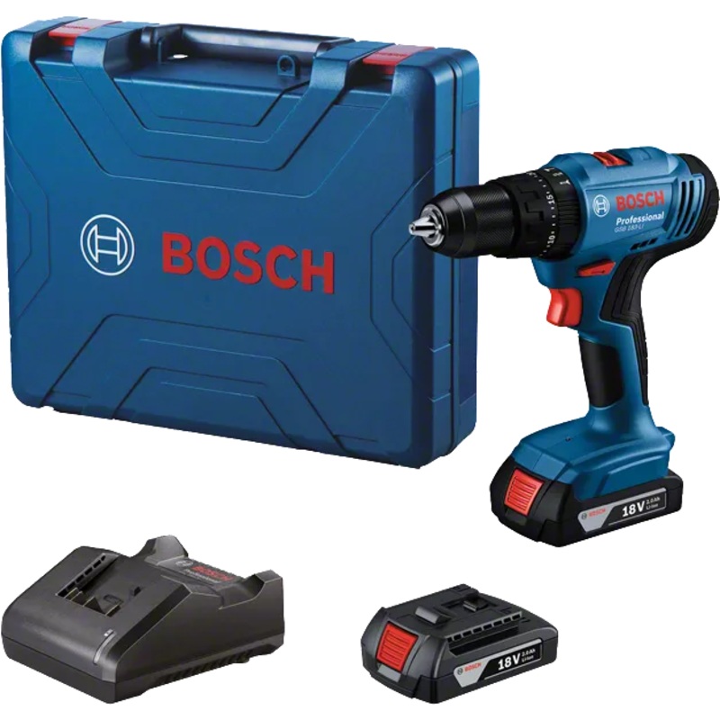 Bosch Cordless Impact Drill/Drivers 13 mm 18V  GSB 183-LI - 06019K91K0