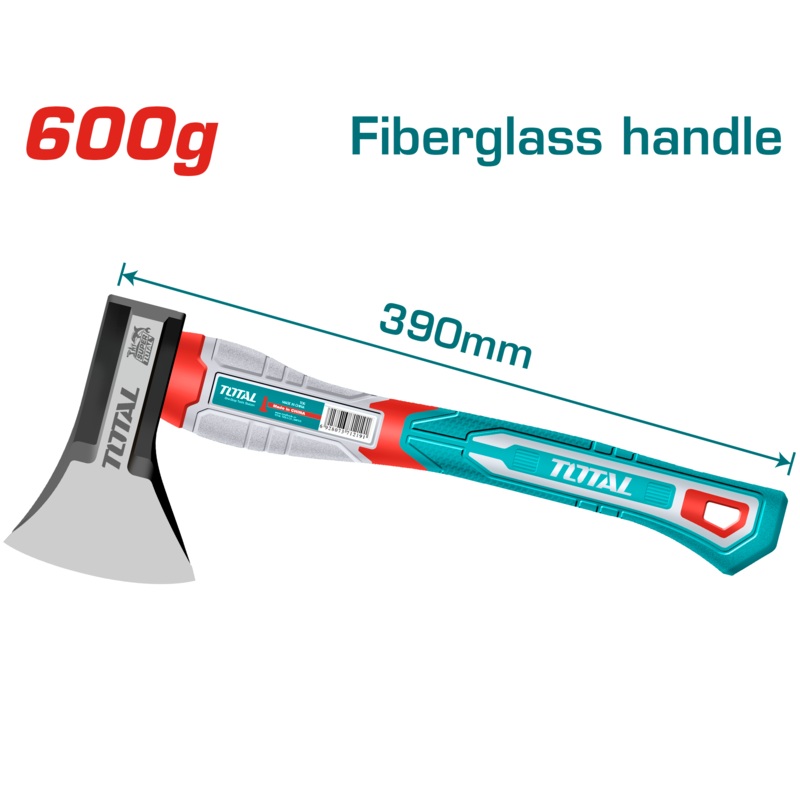 Total tools Axe 600G 390 mm - THAX061600