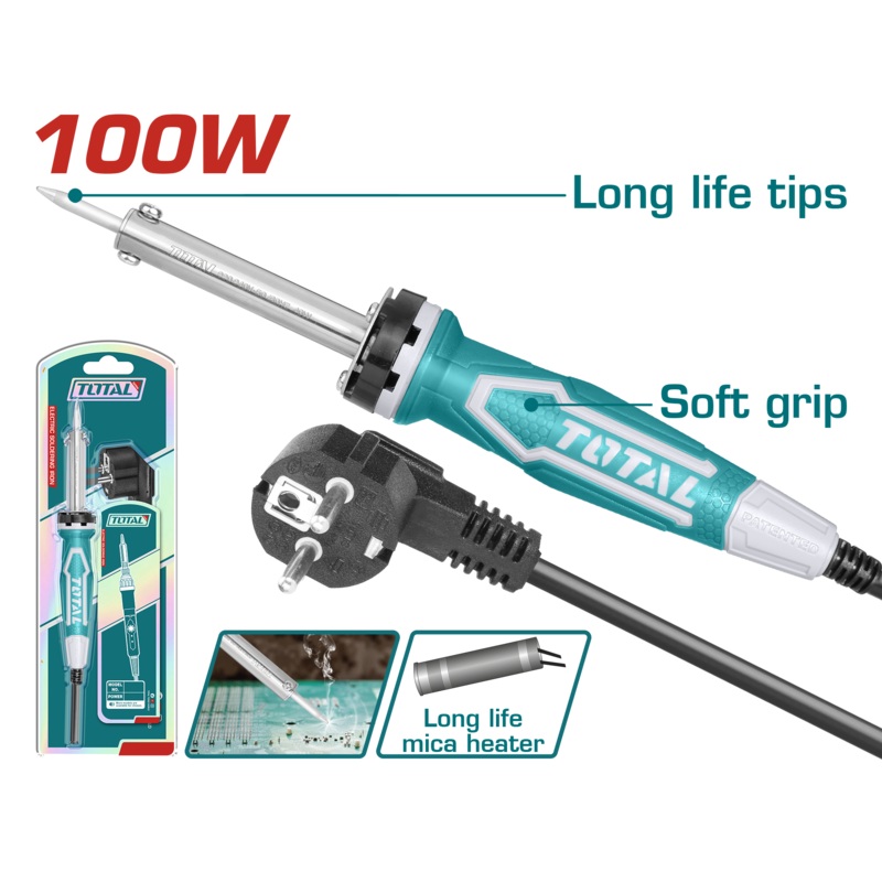 Total tools Electric soldering iron 100 W - TET10006