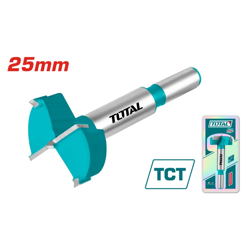 Total tools Forstner drill bits 25 mm - TAC180251