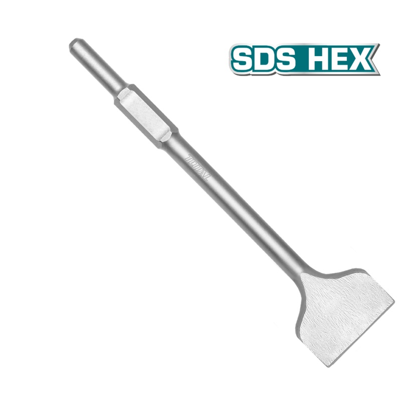 Total tools Hex Chisel Flat 30*410*100mm Total -TAC1532302