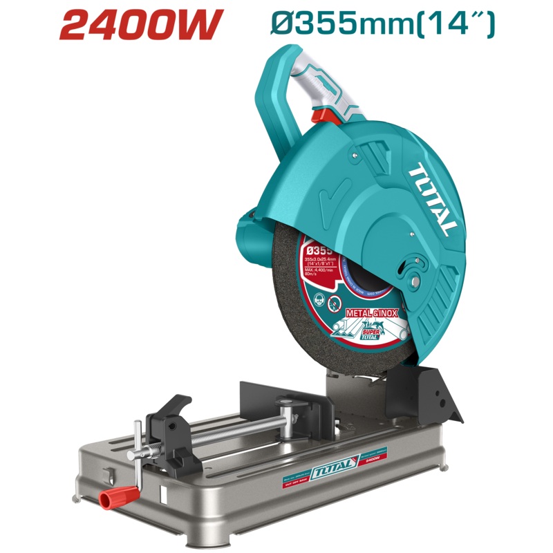 Total tools Metal Cut-Off Saw 14 "  2400 W - TS9243558