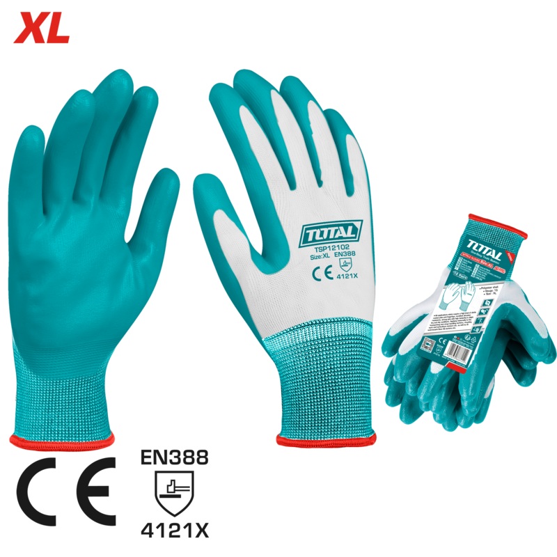 Total tools  Nitrile gloves (XL) - TSP12102