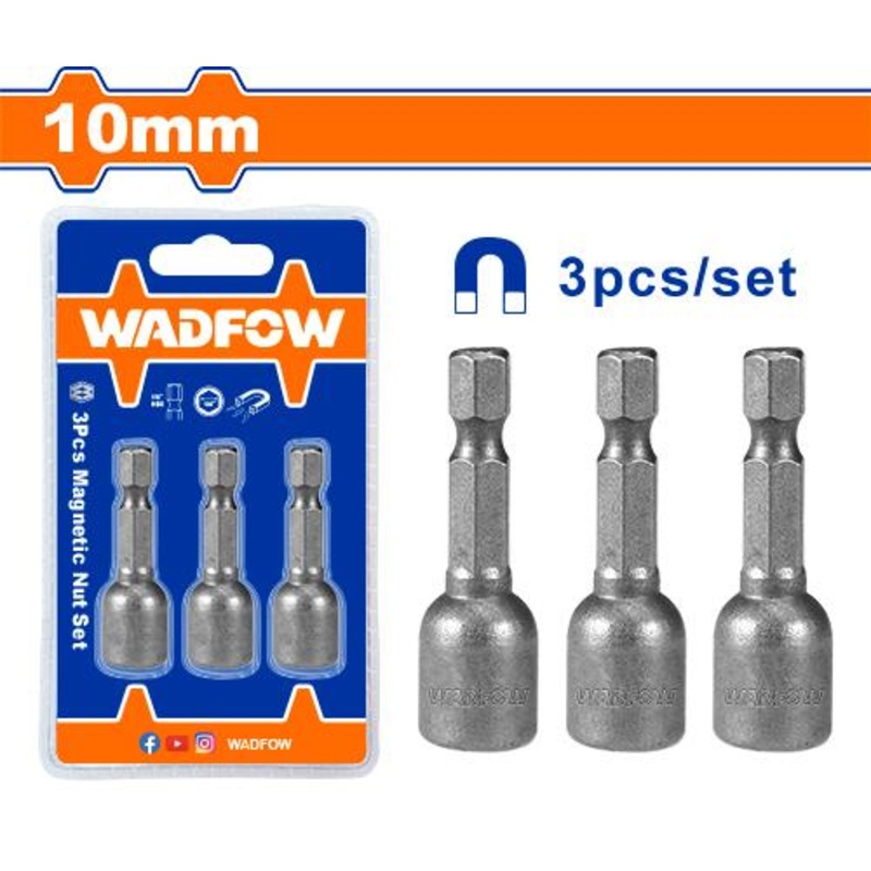 WADFOW 3 Pcs magnetic nut set - WWR1K10