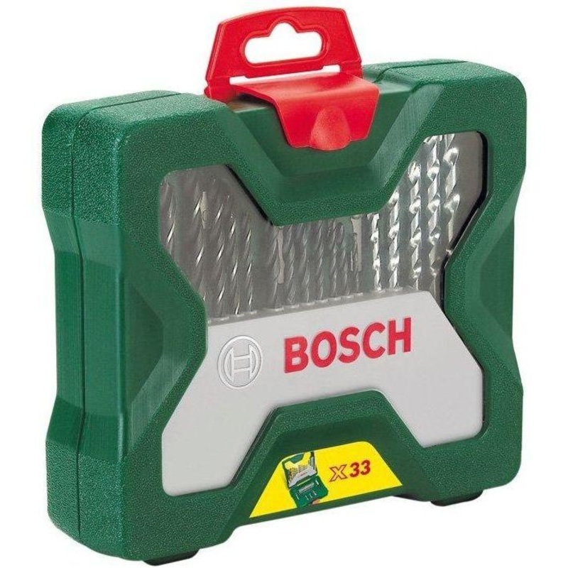 BOSCH Set of Drill Bits  and sockets  33 Pcs  - 2607019325