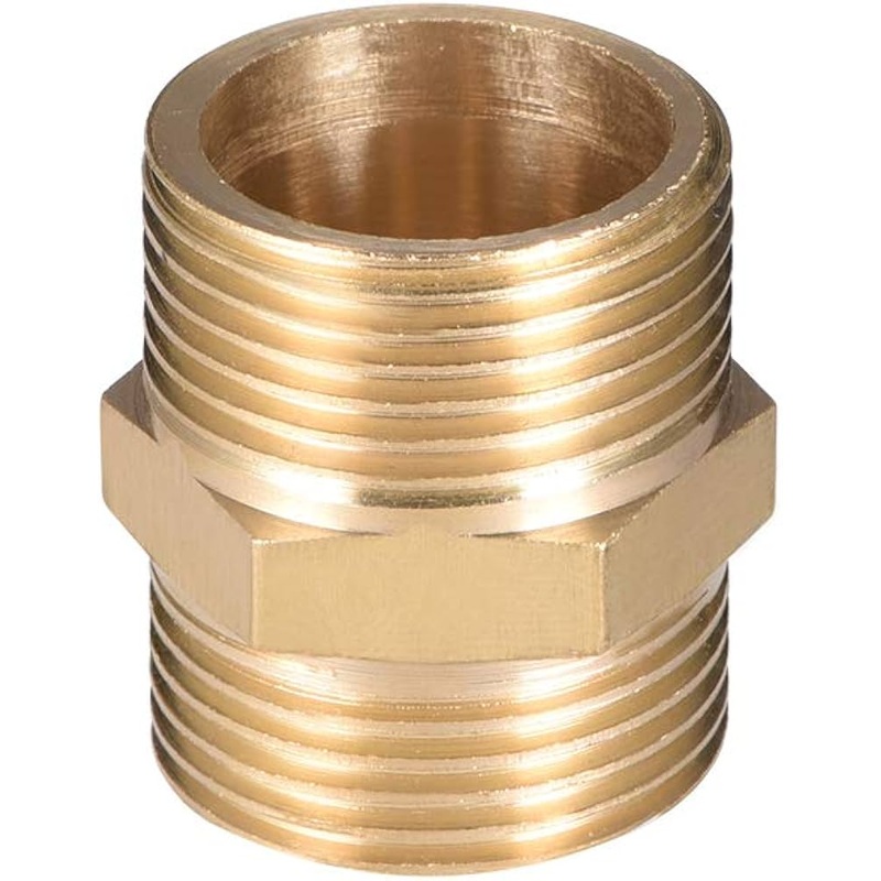 Brass fitting male * male  - Npl