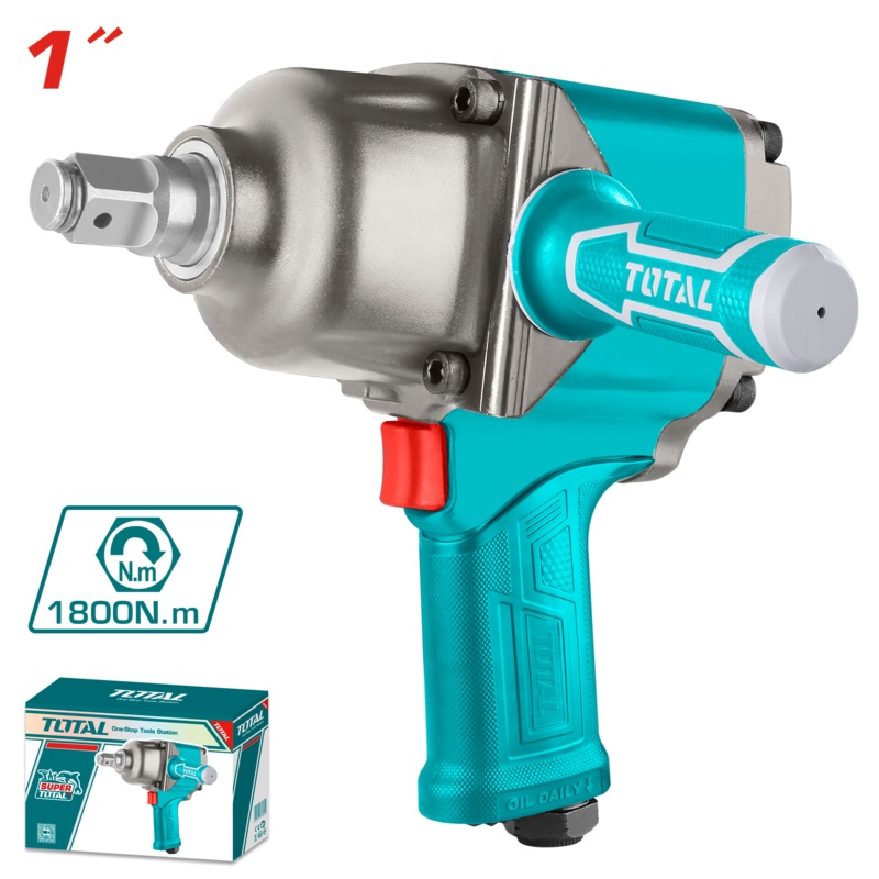 Total tools Air impact wrench 1 "  1800 N.M - TAT41112