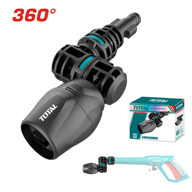 Total tools Integrated rotary nozzle 360 - 180 Bar - TGTRN360