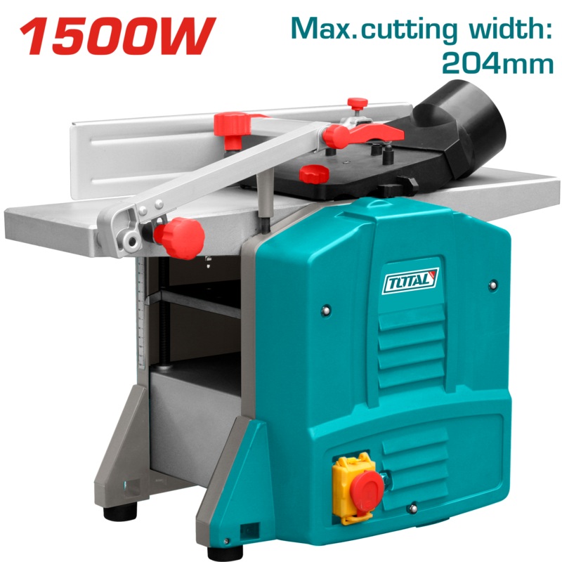 Total tools Jointer and planer 204mm 1500 W - TJPR15001