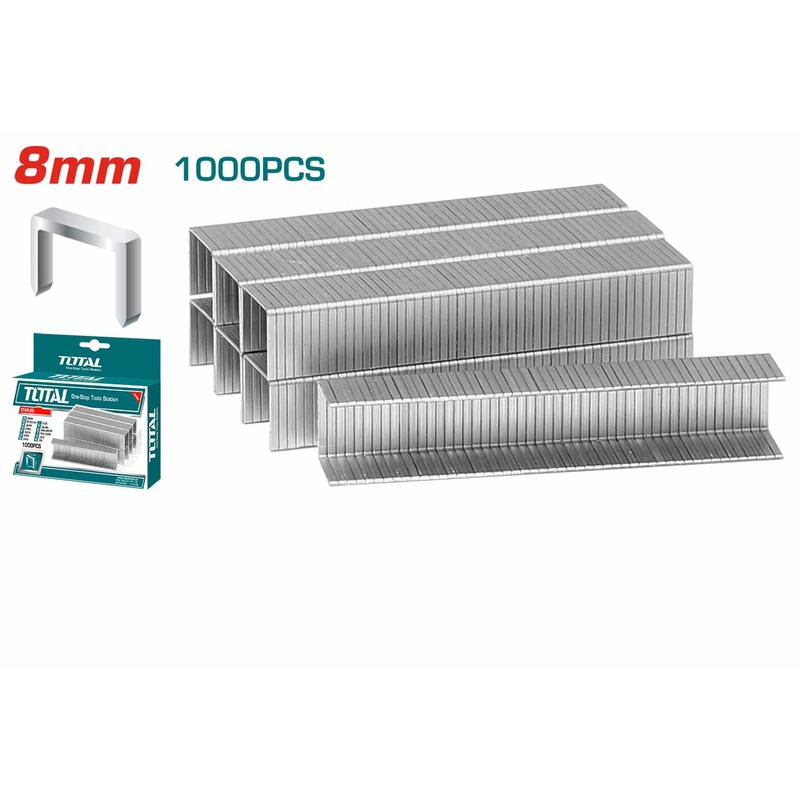 Total tools Staples 8 mm 1000pcs  - THT3982