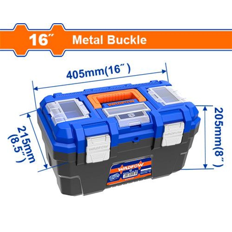 WADFOW Plastic tool box 16 inch - WTB3316