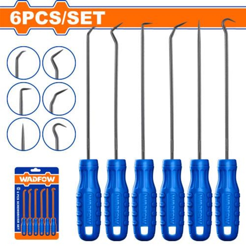 WADFOW 6Pcs Pick and Hook Set  150 mm - WSS2606