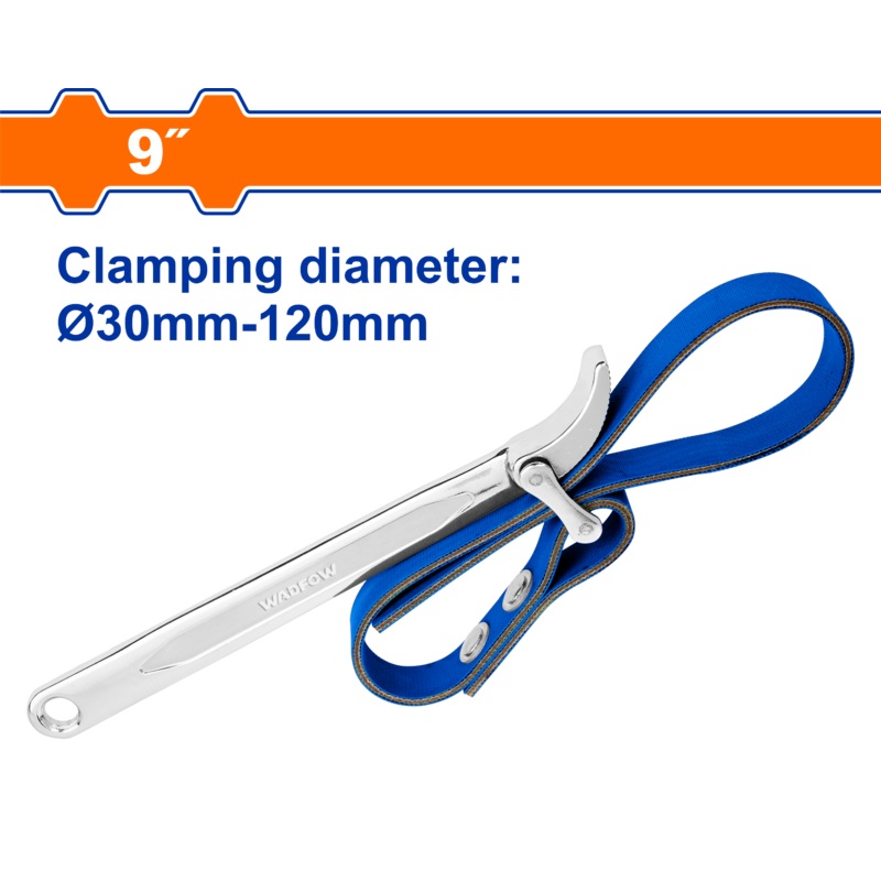 WADFOW Belt strap wrench 9 inch.- WAW3309