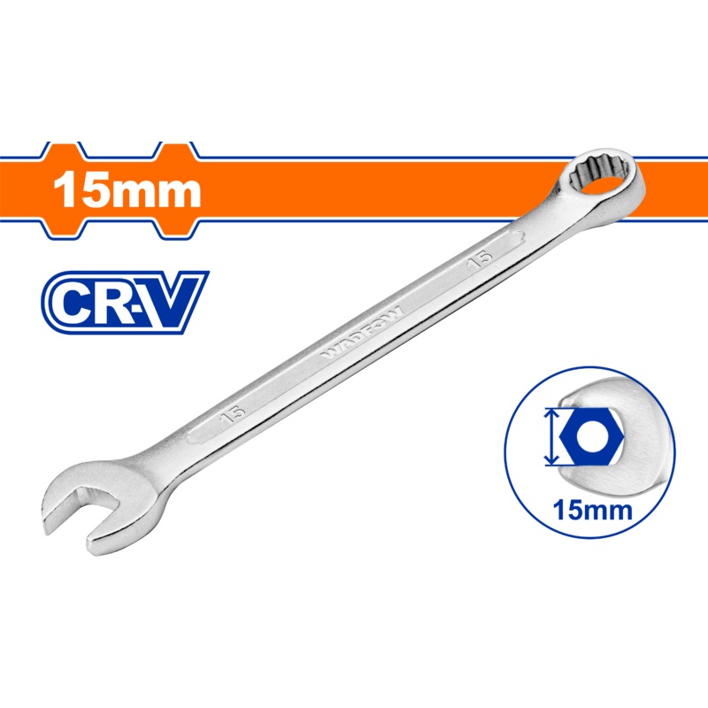 WADFOW Combination spanner 15 mm- WSA1115