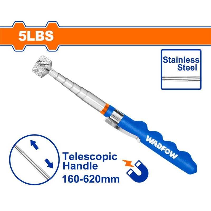 WADFOW Magnetic telescopic pick up tool 160: 620 MM-WME1605
