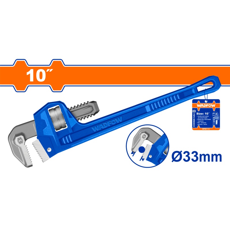 WADFOWPipe wrench 10 inch. 250 mm - WPW1110