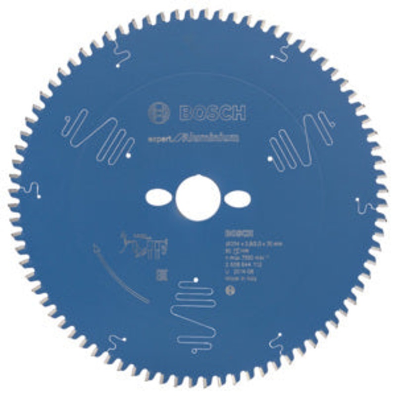 BOSCH   Circular Saw Blade Expert for Aluminium  254 mm * 30 mm 80 Teeth - 2608644112