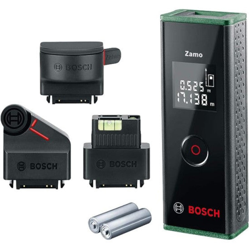 BOSCH Digital Green Laser Measure 20 Meters ZAMO 3 Set -  0603672701