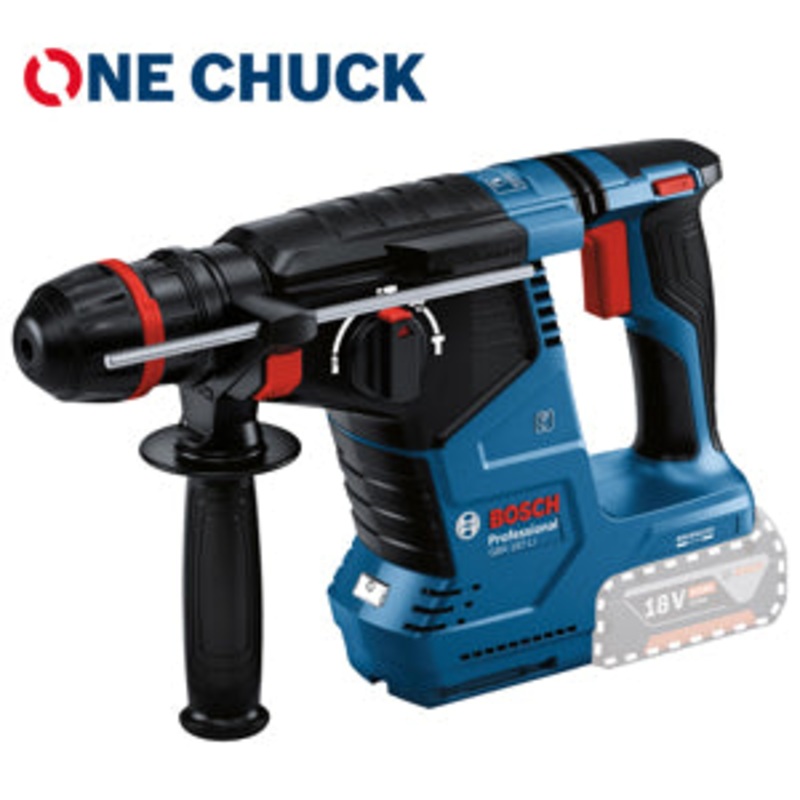 BOSCH GBH 187-LI Cordless Rotary Hammer with 18 V / 26 MM / 2.4 J ONECHUCK -  06119231k0